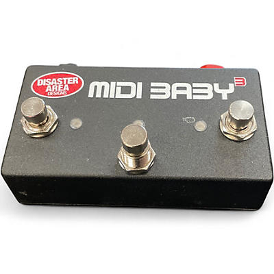 Used Disaster Area Designs midi baby 3 MIDI Foot Controller