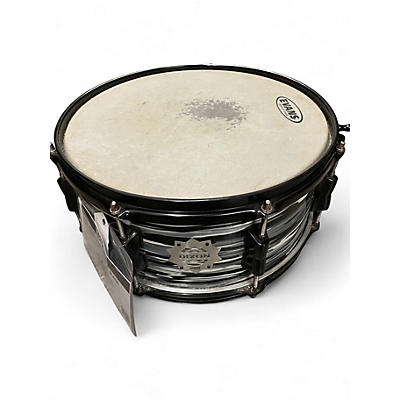Used Dixon 13in DEMON SNAR  Black and Silver Drum