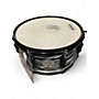 Used Dixon 13in DEMON SNAR  Black and Silver Drum Black and Silver 31