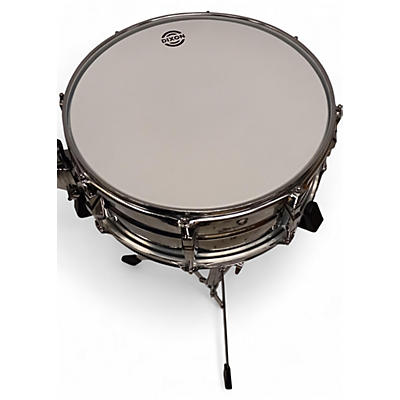 Used Dixon 14X5.5 DXS1 STUDENT SNARE KIT Chrome Silver Drum