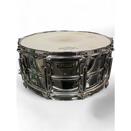 Used Dixon 14in ARTISAN 14x8 Chrome Drum Chrome 33