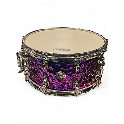 Used Dixon 14in cornerstone steel Trans Purple Drum