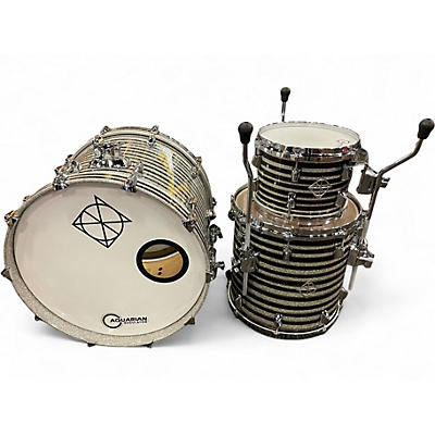 Used Dixon 3 Piece Artisan Maple Stardust Drum Kit