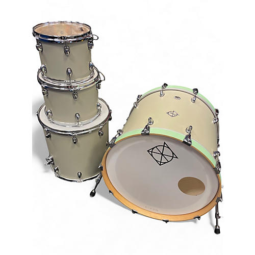 Used Dixon 4 Piece CORNERSTONE CEMENT GRAY Drum Kit CEMENT GRAY
