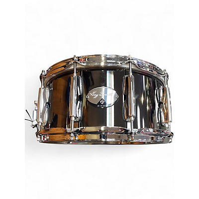 Used Dixon 6X14 GREGG BISSONETTE Black Chrome Drum