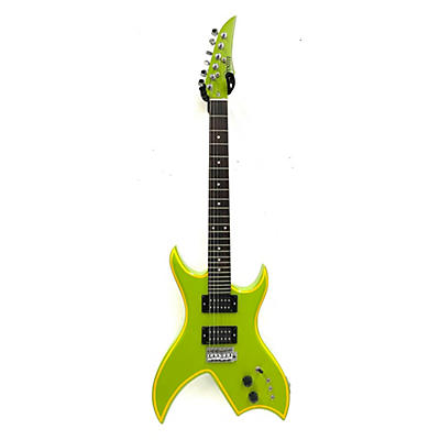 Dixon Used Dixon DE90LG Lime Green Solid Body Electric Guitar