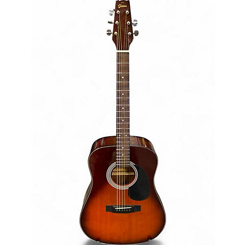 Used Dixon DG4AT 2 Color Sunburst Acoustic Guitar 2 Color Sunburst