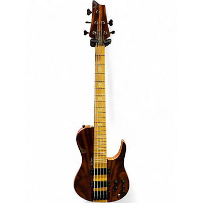 Used D'mark  Omega  Walnut Electric Bass Guitar