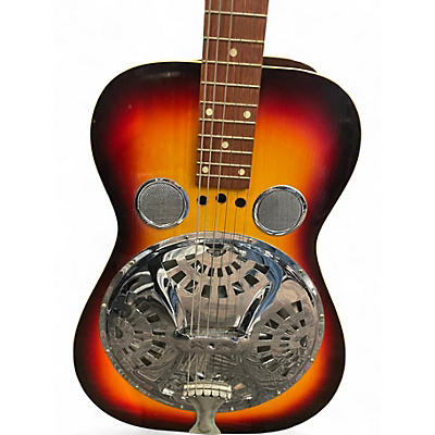 Used Dobro 60D 3 Tone Sunburst Resonator Guitar