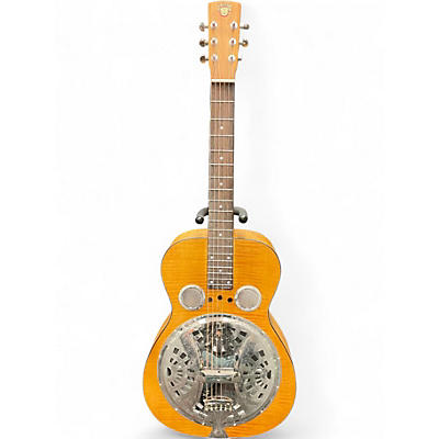Used Dobro CHINESE SQUARE NECK Natural Acoustic Guitar