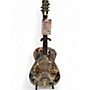 Used Dobro DM-33H Chrome Resonator Guitar Chrome