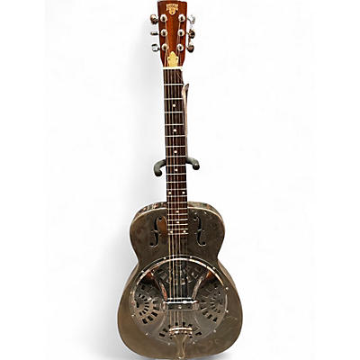 Used Dobro DM33D Chrome Acoustic Guitar