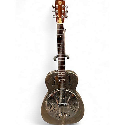 Used Dobro DM33D Chrome Acoustic Guitar Chrome