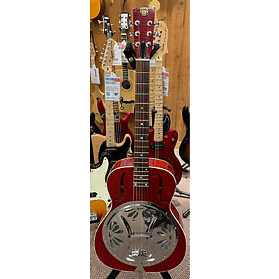 Dobro Used Dobro Dobro Red Resonator Guitar