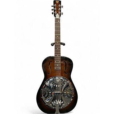 Used Dobro F60 Round Neck Burst Acoustic Guitar