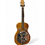 Used Dobro Hound Dog Deluxe Round Neck Natural Resonator Guitar Natural