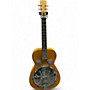 Used Dobro Hound Dog Deluxe Round Neck Natural Resonator Guitar Natural