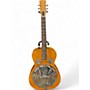 Used Dobro Used Dobro Hound Dog Deluxe Round Neck Vintage Brown Resonator Guitar Vintage Brown