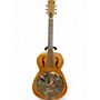 Used Dobro Hound Dog Round Neck NATURAL Resonator Guitar NATURAL