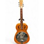 Used Dobro Hound Dog Round Neck Natural Resonator Guitar Natural
