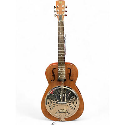 Used Dobro Hound Dog Round Neck Walnut Resonator Guitar