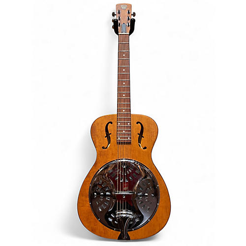 Used Dobro Hound Dog Roundneck Vintage Brown Acoustic Guitar Vintage Brown