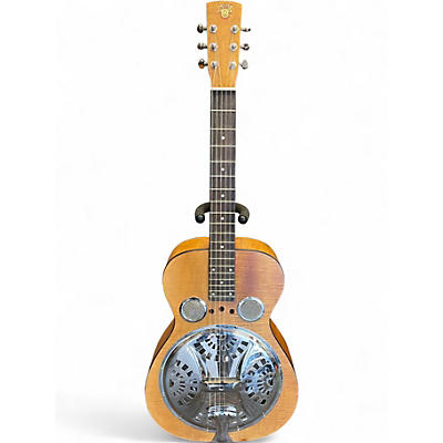 Used Dobro Hound Dog Square Neck NATURAL Resonator Guitar