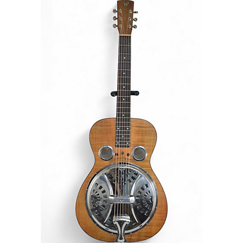 Used Dobro Hound Dog Square Neck Natural Resonator Guitar Natural