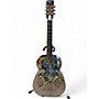 Used Dobro MODEL 36 ROSE CHROME Resonator Guitar CHROME