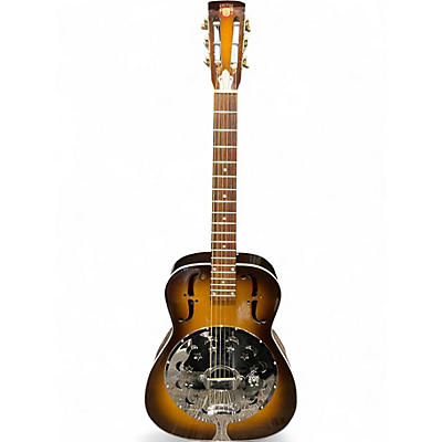 Used Dobro OMI BISCUIT BRIDGE ROUND NECK BURST Resonator Guitar