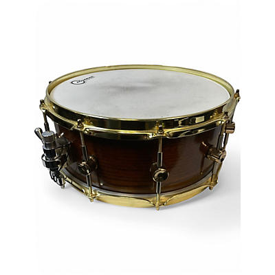 Used Doc Sweeney Drums 14in MAHOGANY SNARE Mahogany Drum