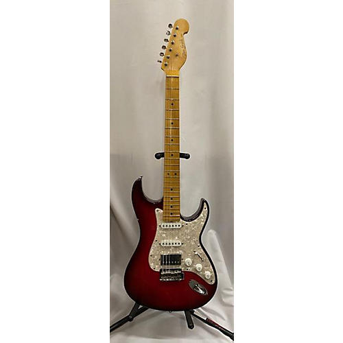 Used Don Grosh Retro Classic Dark Cherry Burst Solid Body Electric Guitar