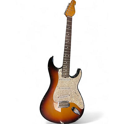 Used Don Grosh SSS strat style 2 Color Sunburst Solid Body Electric Guitar