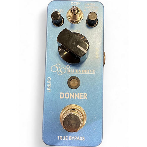 Used Donner Blues Drive Effect Pedal