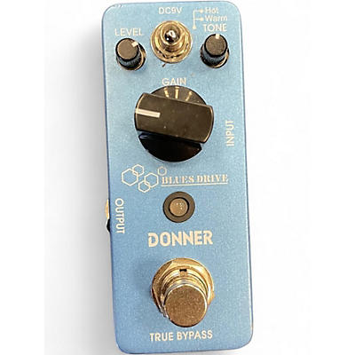 Used Donner Blues Drive Effect Pedal