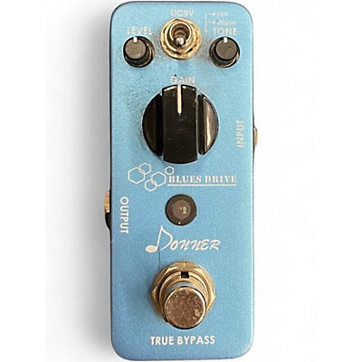 Used Donner Blues Drive Effect Pedal