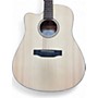 Used Donner DAG-1CL Natural Acoustic Guitar Natural