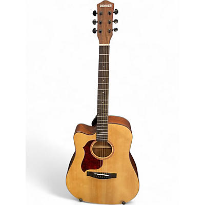 Used Donner DAG-1CL Natural Acoustic Guitar