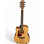 Used Donner DAG-1CL Natural Acoustic Guitar Natural