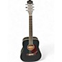 Used Donner DAG-1MB Black Acoustic Guitar Black