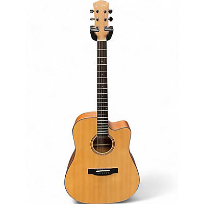 Donner Used Donner DAG1CE Natural Acoustic Electric Guitar