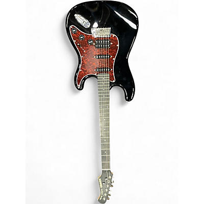Used Donner DESIGNER SERIES Black Solid Body Electric Guitar