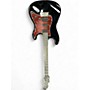 Used Donner DESIGNER SERIES Black Solid Body Electric Guitar Black