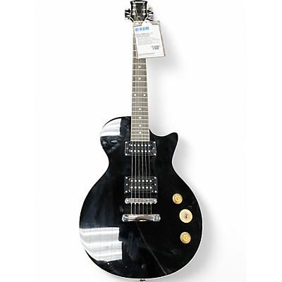 Used Donner DLP-124 Black Solid Body Electric Guitar