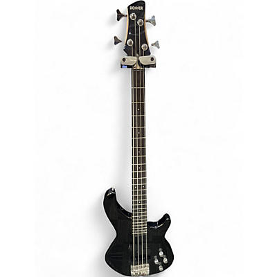 Used Donner DPJ-100 Black Electric Bass Guitar