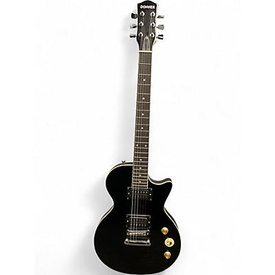 Used Donner DST 100 Black Solid Body Electric Guitar