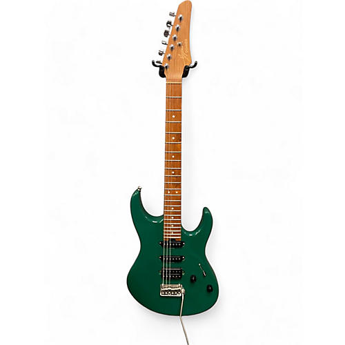 Used Donner DST 700 Green Solid Body Electric Guitar Green