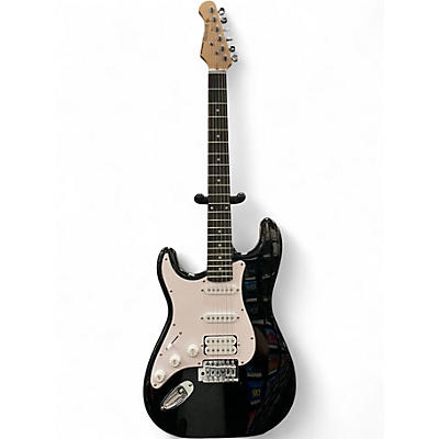 Used Donner DST100B Standard Series Black Electric Guitar