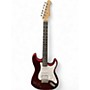 Used Donner DST100R Candy Apple Red Solid Body Electric Guitar Candy Apple Red