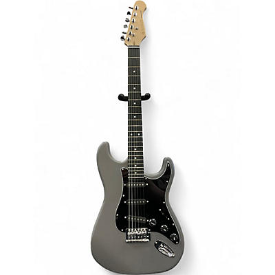 Used Donner DST80 ST Standard Set Gray Solid Body Electric Guitar